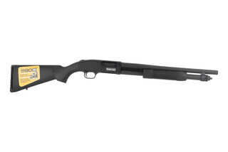 Mossberg 590S 12 gauge shotgun with corncob grip and 18.5" barrel